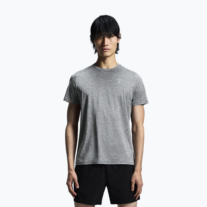 Koszulka do biegania męska On Core-T heather gray