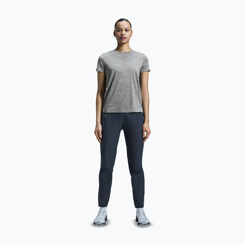 Koszulka do biegania damska On Running Core-T heather gray 2