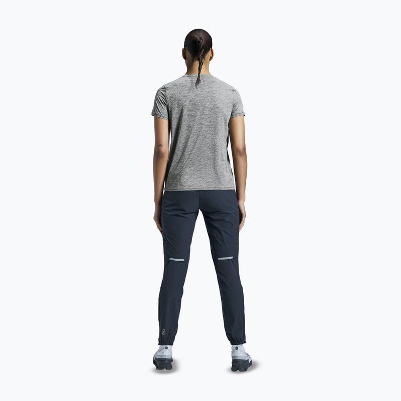 Koszulka do biegania damska On Running Core-T heather gray 3