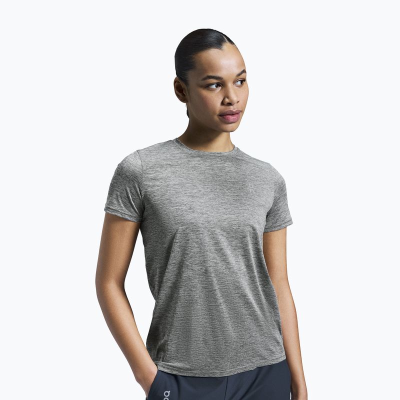 Koszulka do biegania damska On Running Core-T heather gray 5