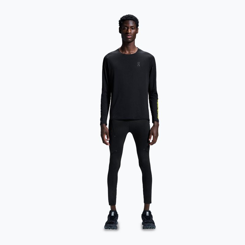 Longsleeve do biegania męski On Performance Long-T Lumos black 2