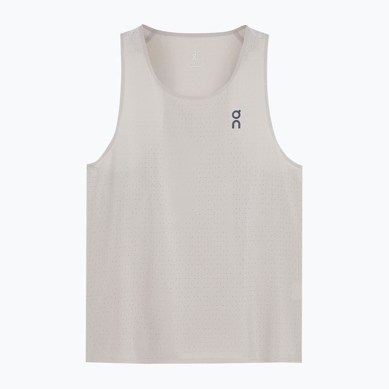 Koszulka do biegania męska On Race Singlet pearl 6