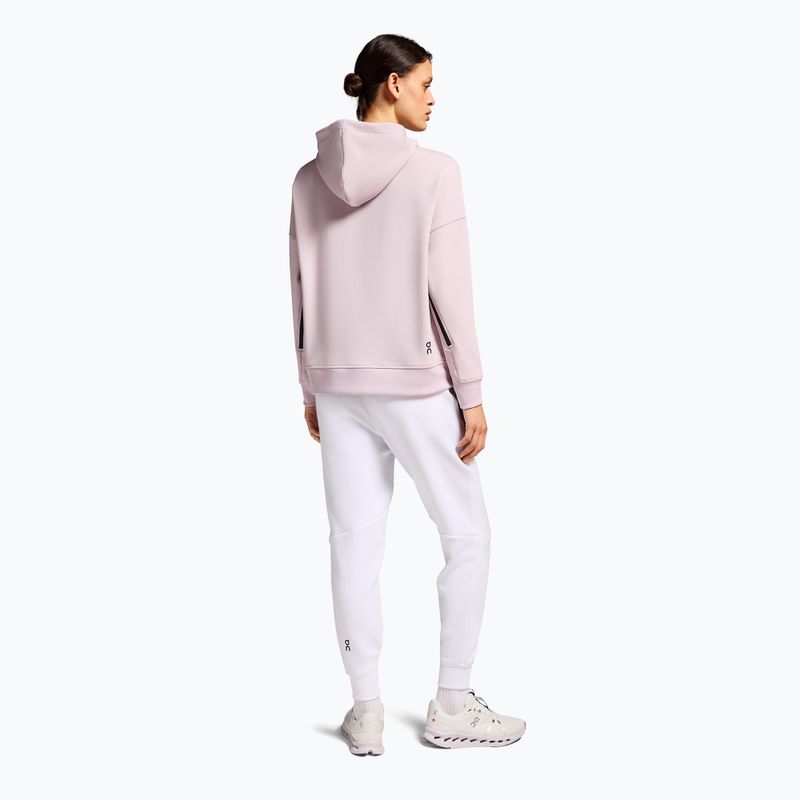 Spodnie treningowe damskie On Sweat white 3