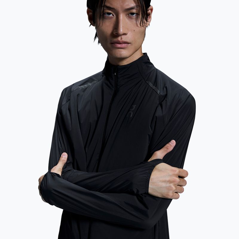 Kurtka do biegania męska On Weather Inulated black 4