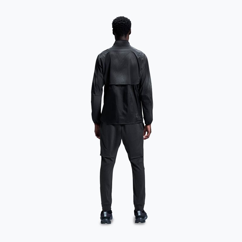 Spodnie do biegania męskie On Running Weather Pants Lumos black 3
