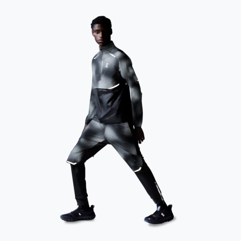 Spodnie do biegania męskie On Running Weather Pants Lumos black 6