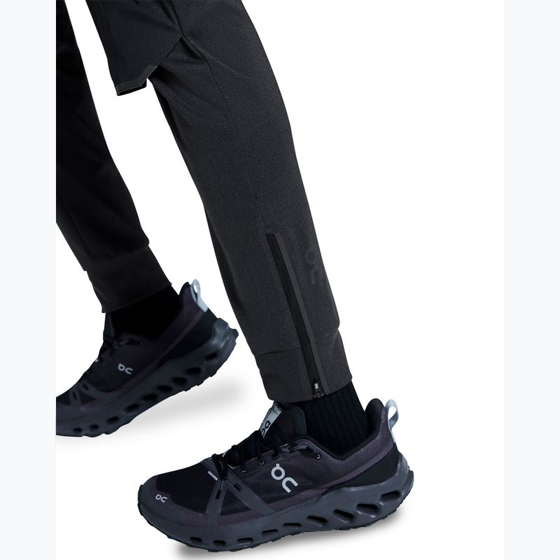 Spodnie do biegania męskie On Running Weather Pants Lumos black 8