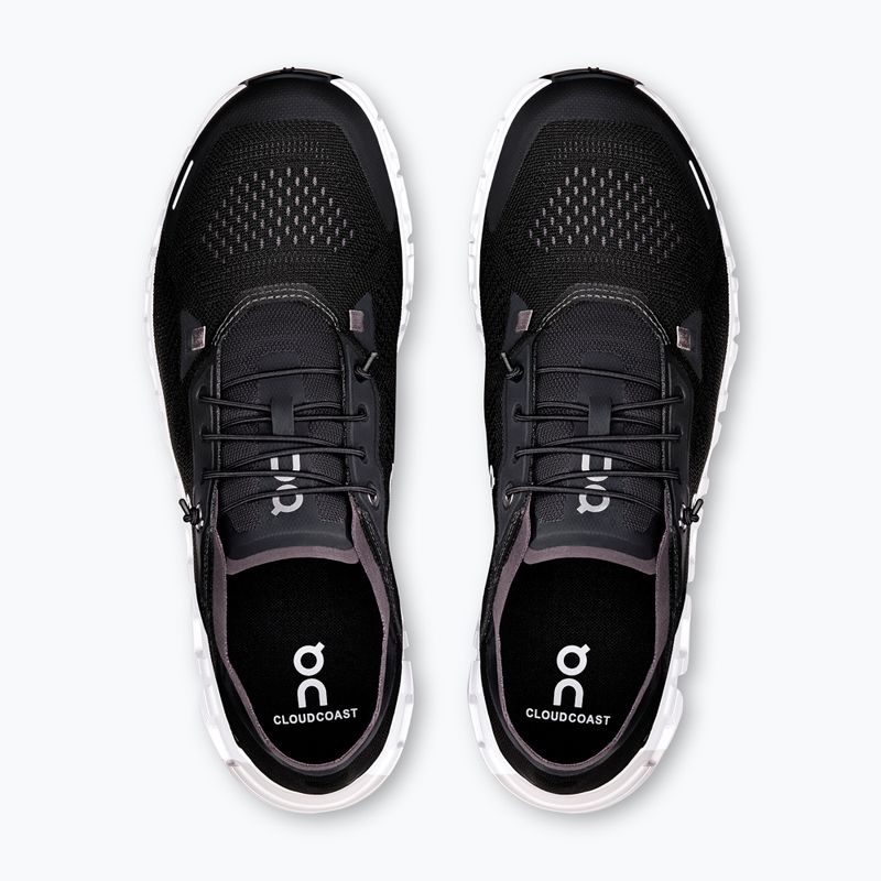 Buty męskie On Running Cloud 6 Coast black/white 4