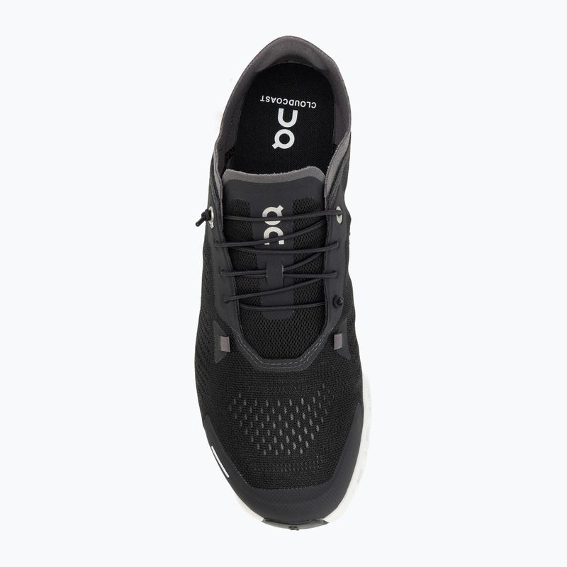 Buty męskie On Running Cloud 6 Coast black/white 5