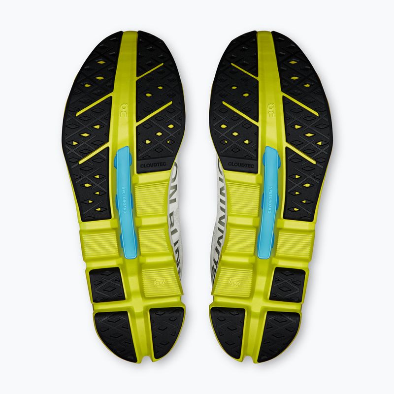 Buty do biegania męskie On Running Cloudflow 5 white/lime 5