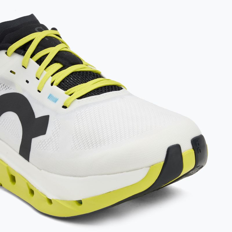 Buty do biegania męskie On Cloudflow 5 white/lime 7