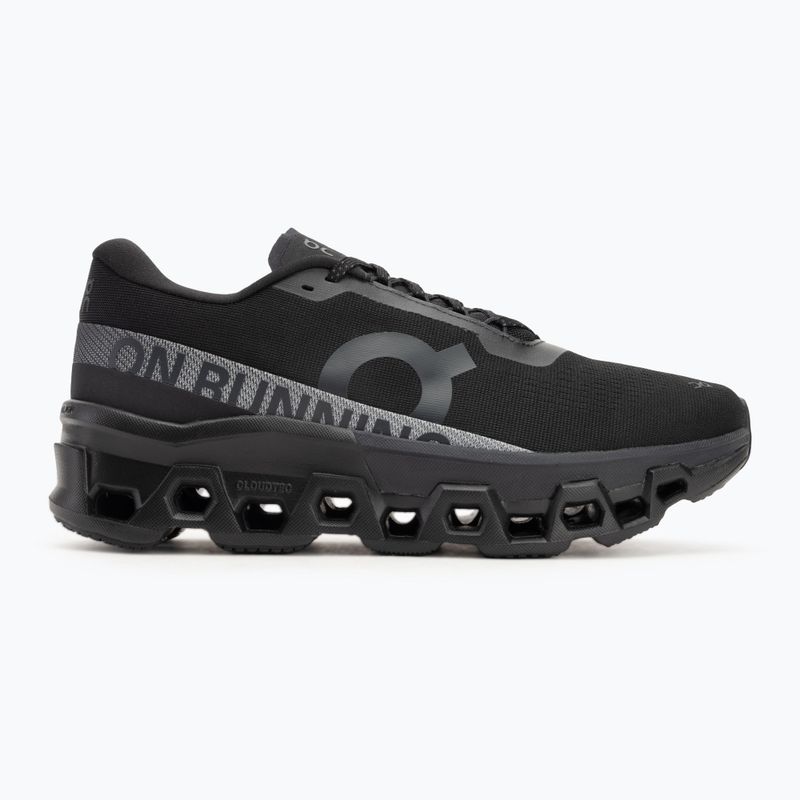 Buty do biegania męskie On Cloudmonster 2 black/black 2