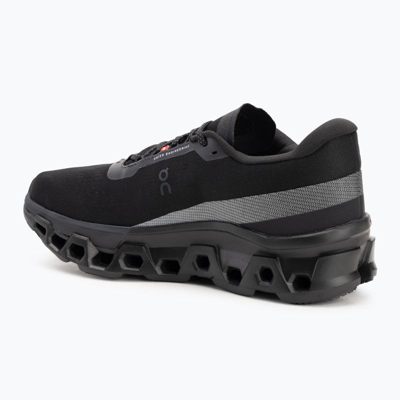 Buty do biegania męskie On Running Cloudmonster 2 black/black 3