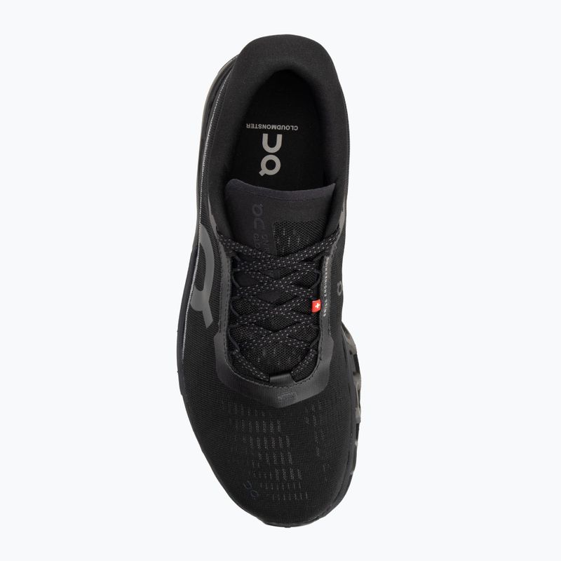 Buty do biegania męskie On Cloudmonster 2 black/black 5