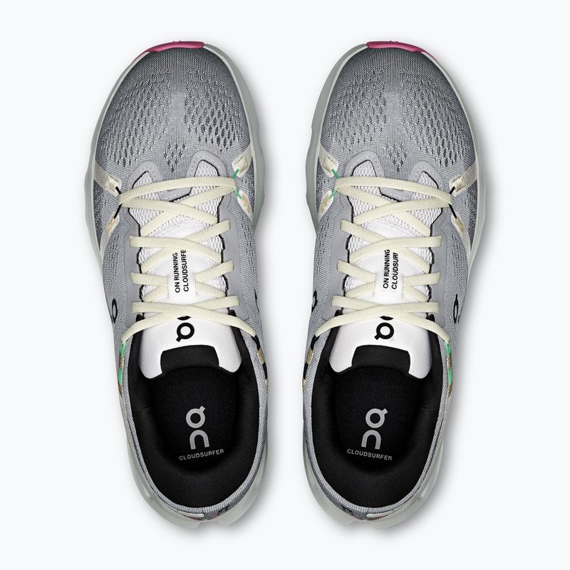 Buty do biegania męskie On Running Cloudsurfer 2 white/mineral 4