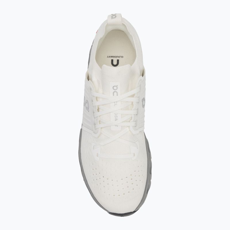 Buty do biegania męskie On Cloudswift 4 ivory/alloy 5