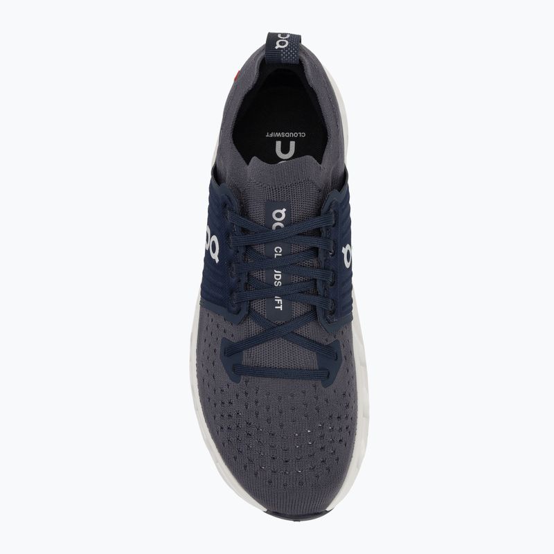 Buty do biegania męskie Buty On Running Cloudswift 4 navy/ink 5