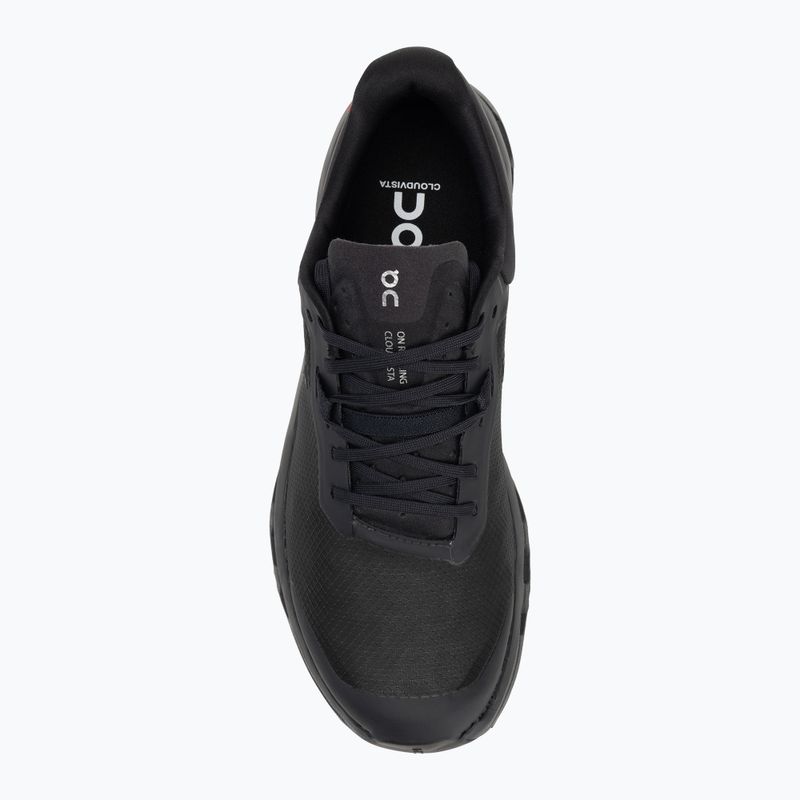 Buty do biegania męskie On Running Cloudvista 2 black/black 5