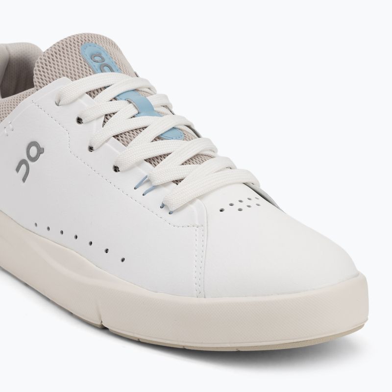 Buty męskie On Running The Roger Advantage white/sand 7