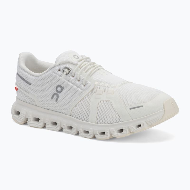 Buty damskie On Running Cloud 6 white/white