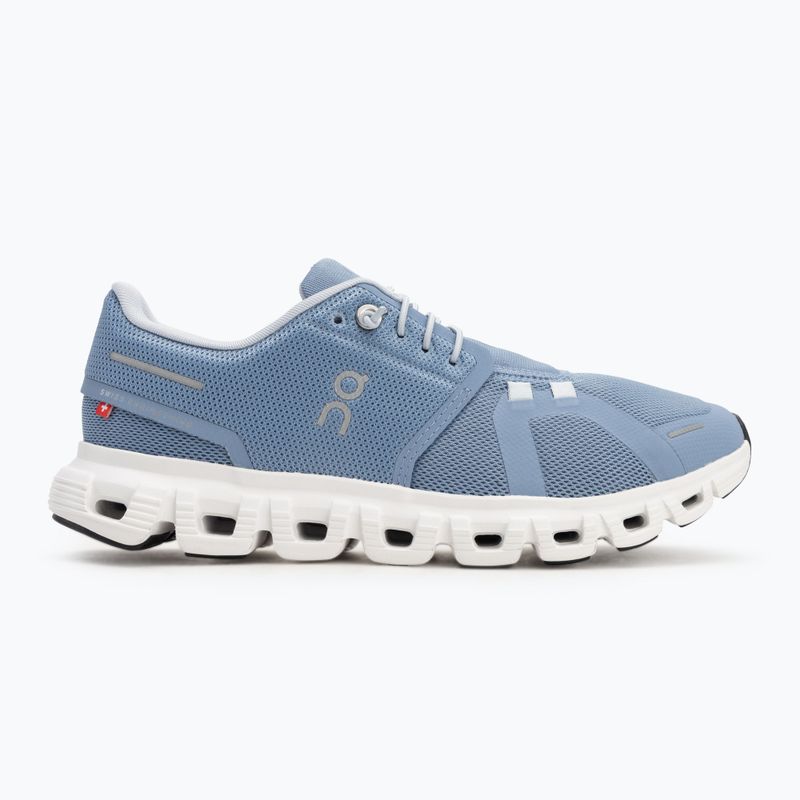 Buty damskie On Cloud 6 chambray/white 2