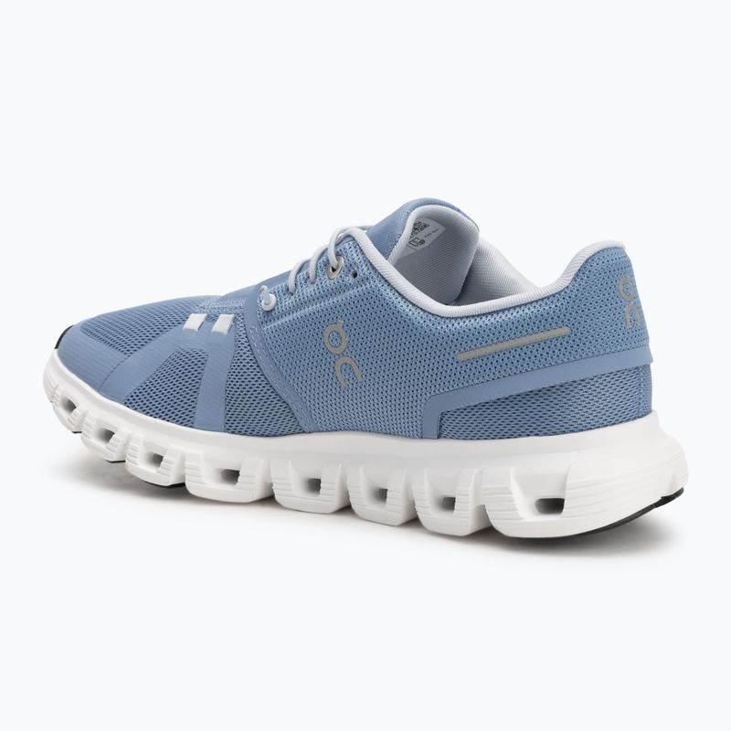 Buty damskie On Cloud 6 chambray/white 3