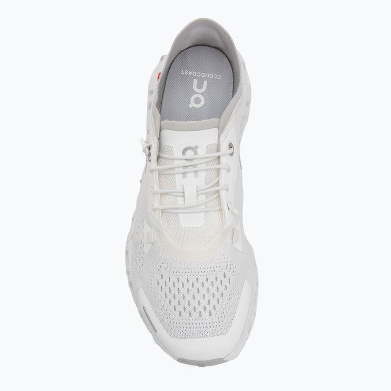 Buty damskie On Cloud 6 Coast white/glacier 5