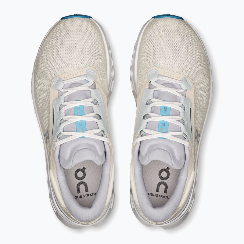 Buty do biegania damskie On Running Cloudstratus 3 cream/arctic 2