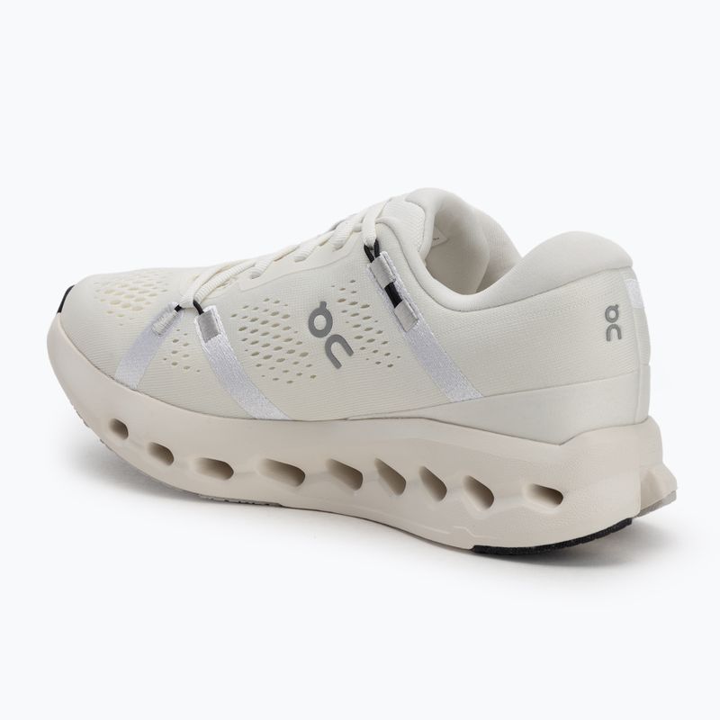 Buty do biegania damskie On Running Cloudsurfer 2 ivory/ivory 3