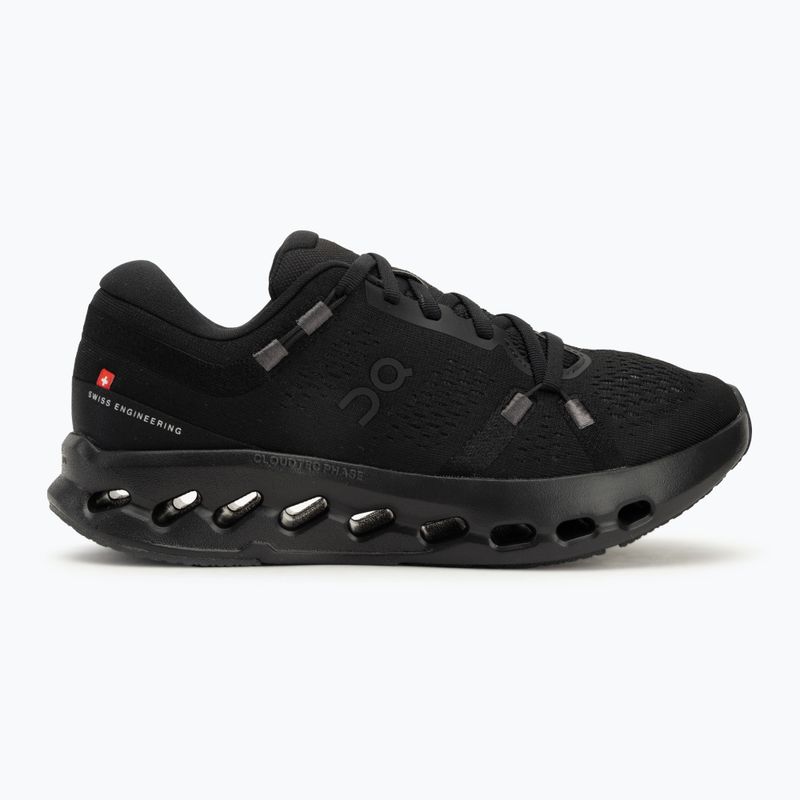 Buty do biegania damskie On Cloudsurfer 2 black/black 2