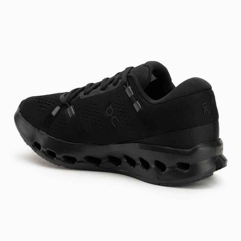 Buty do biegania damskie On Running Cloudsurfer 2 black/black 3