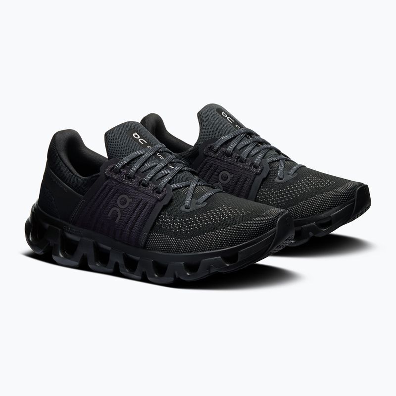 Buty do biegania damskie On Running Cloudswift 4 AD black/rock 3