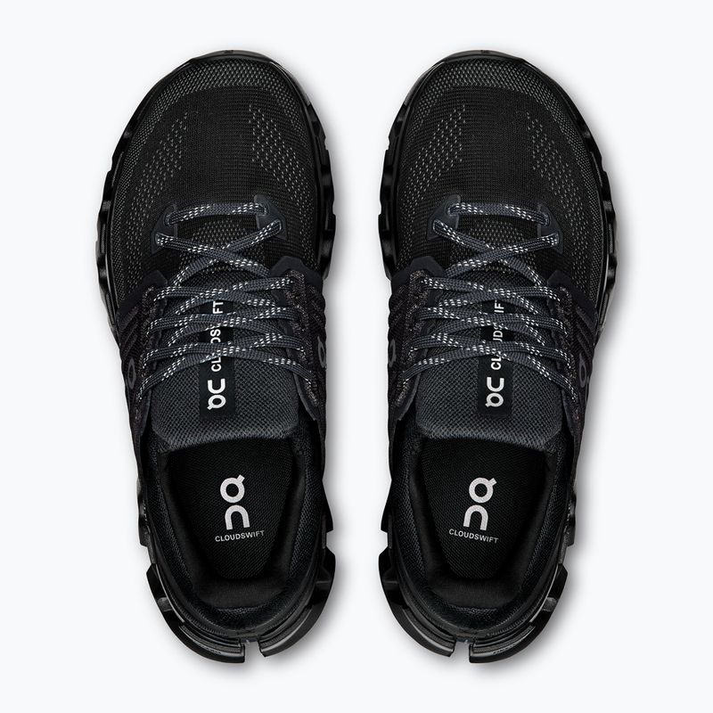 Buty do biegania damskie On Running Cloudswift 4 AD black/rock 4