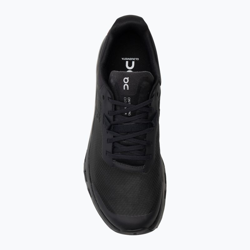 Buty do biegania damskie On Running Cloudvista 2 black/black 5