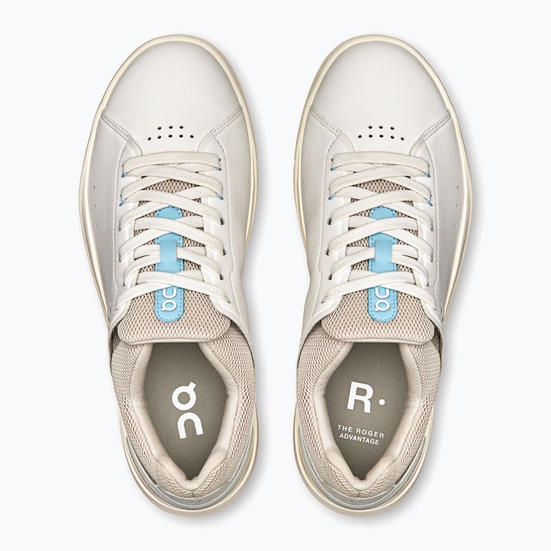 Buty damskie On Running The Roger Advantage white/sand 2