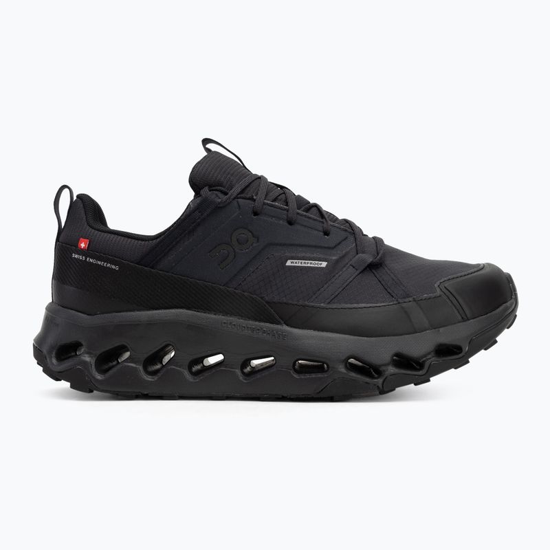Buty męskie On Cloudhorizon Waterproof black/black 2
