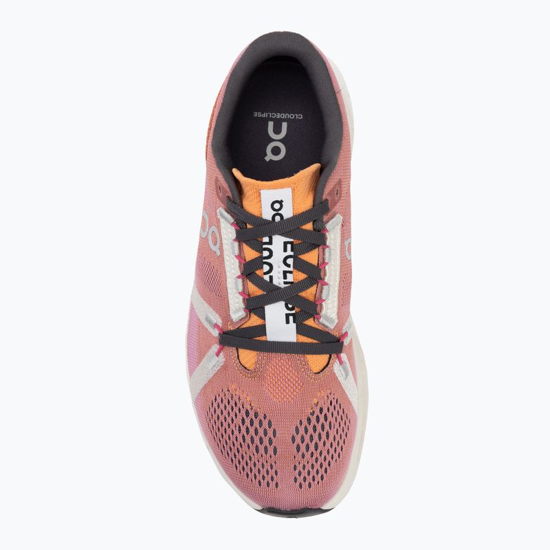 Buty do biegania damskie On Running Cloudeclipse tangerine/ivory 5