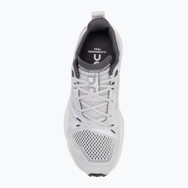 Buty do biegania damskie On Running Cloudsurfer Trail frost/white 5
