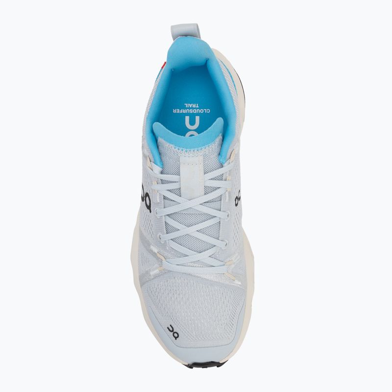 Buty do biegania damskie On Running Cloudsurfer Trail arctic/ivory 5