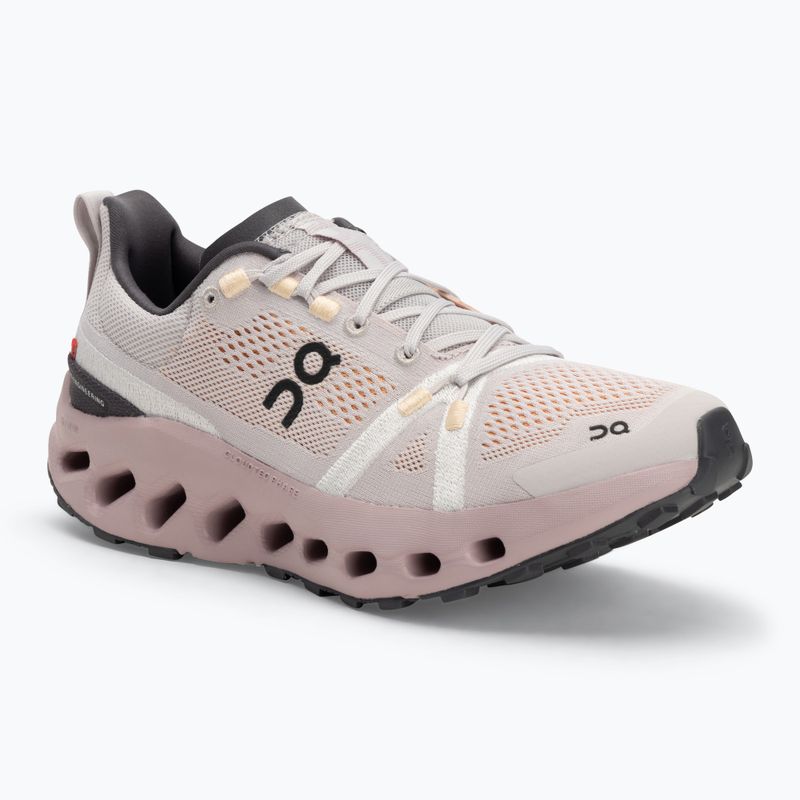 Buty do biegania damskie On Running Cloudsurfer Trail silver/mauve