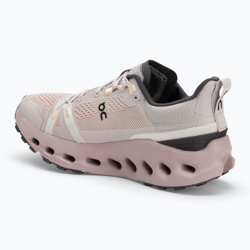 Buty do biegania damskie On Running Cloudsurfer Trail silver/mauve 3