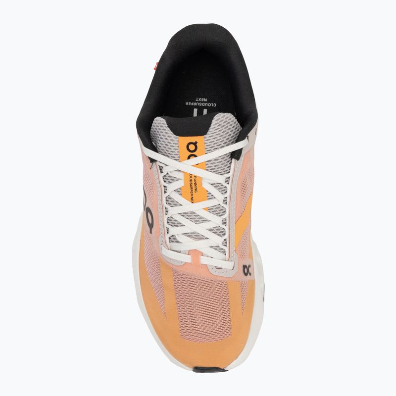 Buty do biegania damskie On Running Cloudsurfer Next tangerine/ivory 5