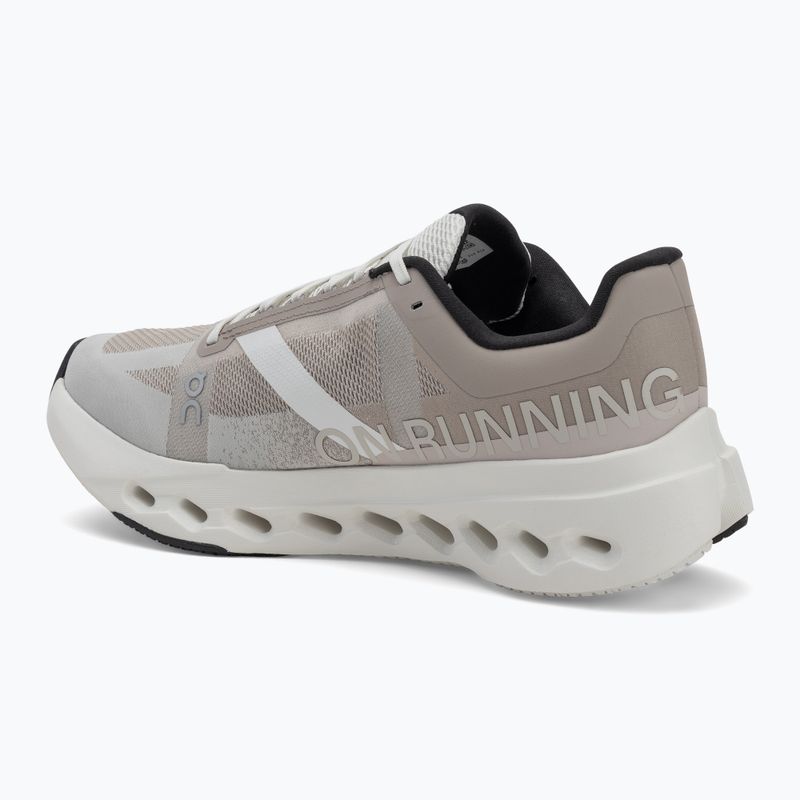 Buty do biegania damskie On Running Cloudsurfer Next fog/ivory 3