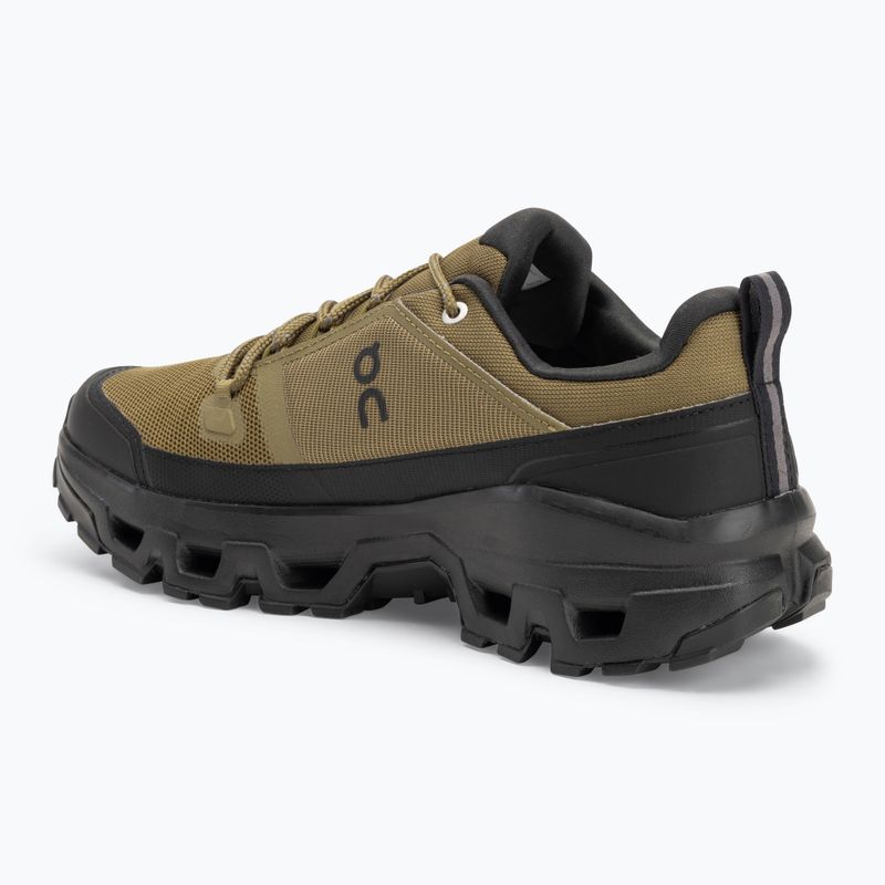 Buty męskie On Cloudrock Low Waterproof hunter/black 3