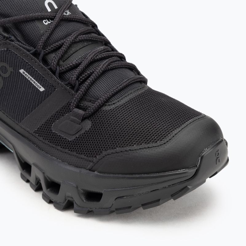 Buty damskie On Running Cloudrock Low Waterproof black/black 7
