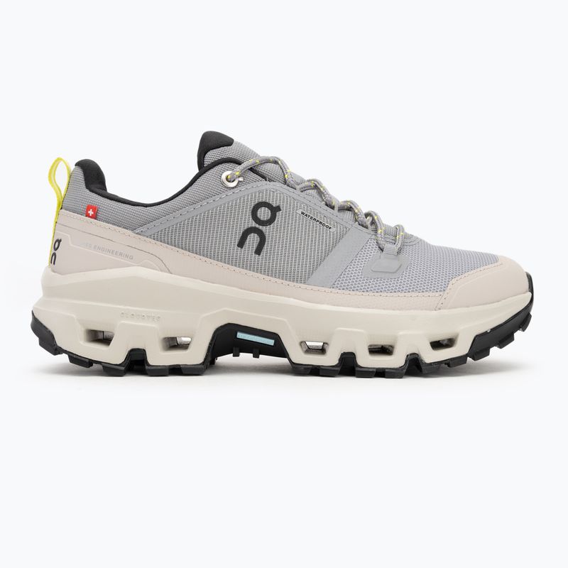 Buty damskie On Cloudrock Low Waterproof alloy/ice 2