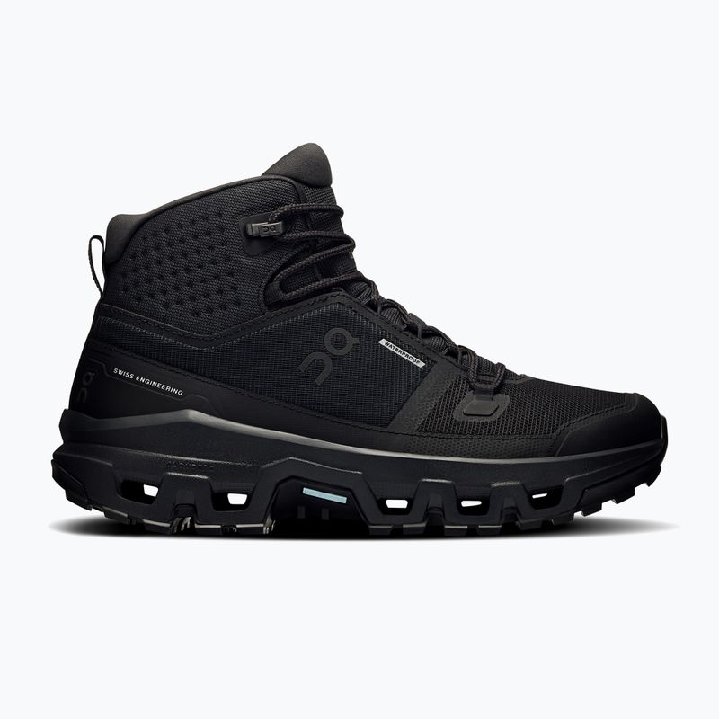 Buty damskie On Running Cloudrock Mid Waterproof black/black 8