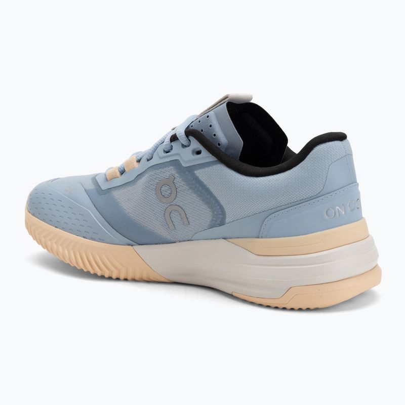 Buty do tenisa damskie On The Roger Advantage Pro Clay chambray/blonde 3