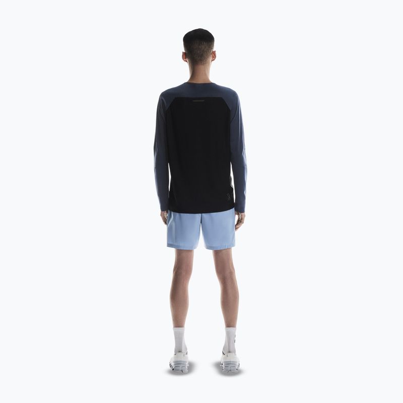 Longsleeve do biegania męski On Performance Long-T navy/black 3