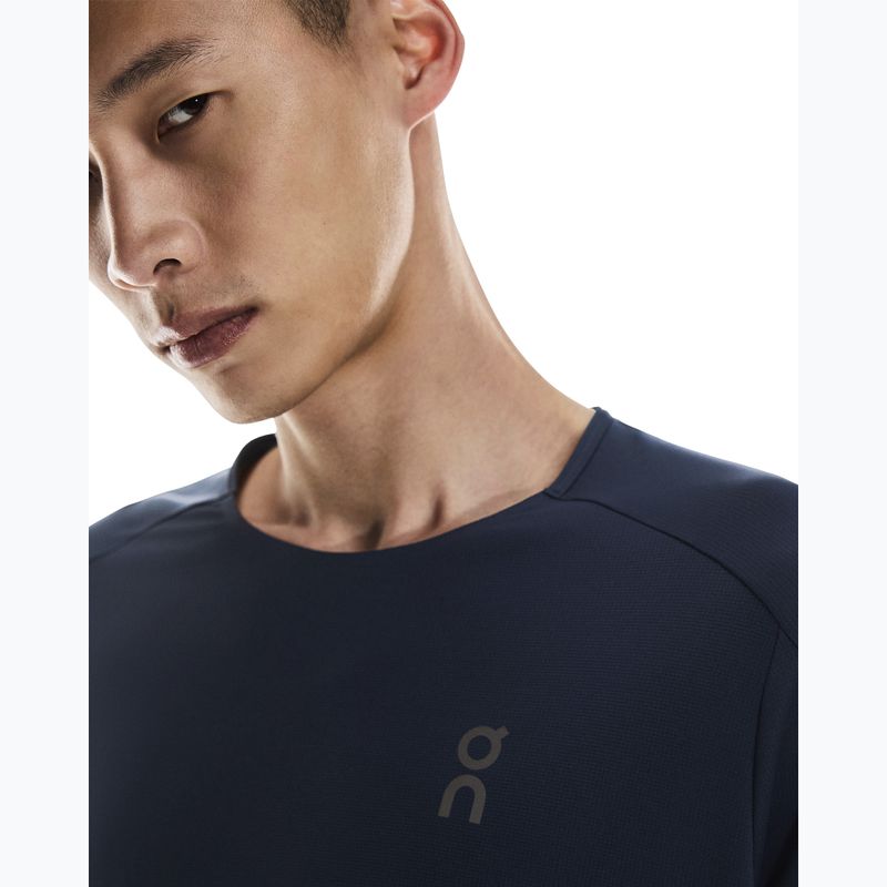 Longsleeve do biegania męski On Performance Long-T navy/black 6